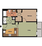1 Bed 1 Bath
