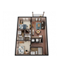 2 Bedroom, 2 Bath Standard Blvd