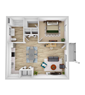 1 Bedroom