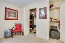 Large Closet  and storage Spaces