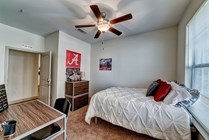 Riverfront-Village-Apartments-Near-University-of-Alabama-Private-Bedroom-Hallway