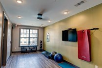 Riverfront-Village-Apartments-Near-University-of-Alabama-Private-Yoga-Room