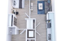 1x1 Balcony