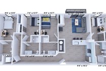 4x4 Balcony 06 or 08